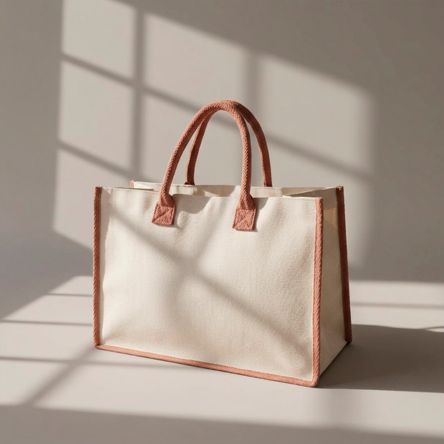 Sac shopping personnalisé coton laminé 220g UMBALA Bleu marine